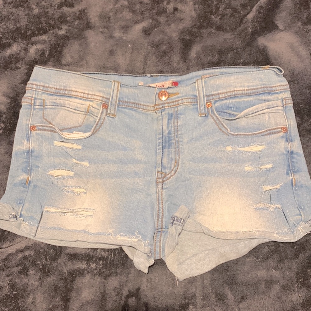 eunina low rise shortie shorts